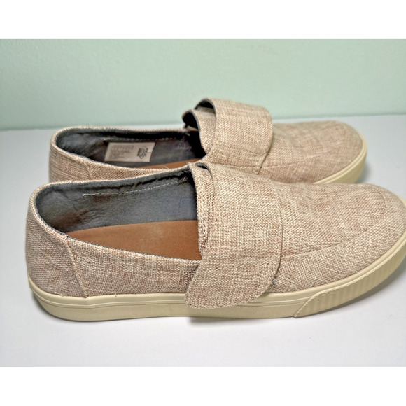 TOMS Altair SLIP ON Sneakers Women's Sz 9 Beige Closed Toe - Picture 3 of 6